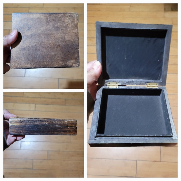 Vintage Samantha Wills Hand Carved Jewelry Trinket Keepsake Gift Box 6" - Picture 2 of 2